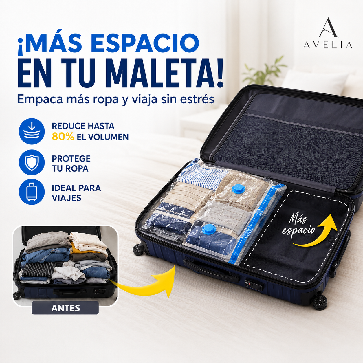 BOLSA AL VACIO + COMPRESOR ELECTRICO