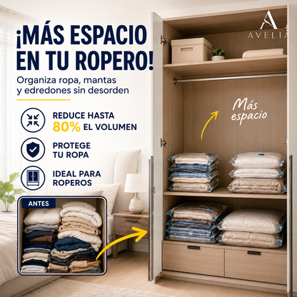 BOLSA AL VACIO + COMPRESOR ELECTRICO